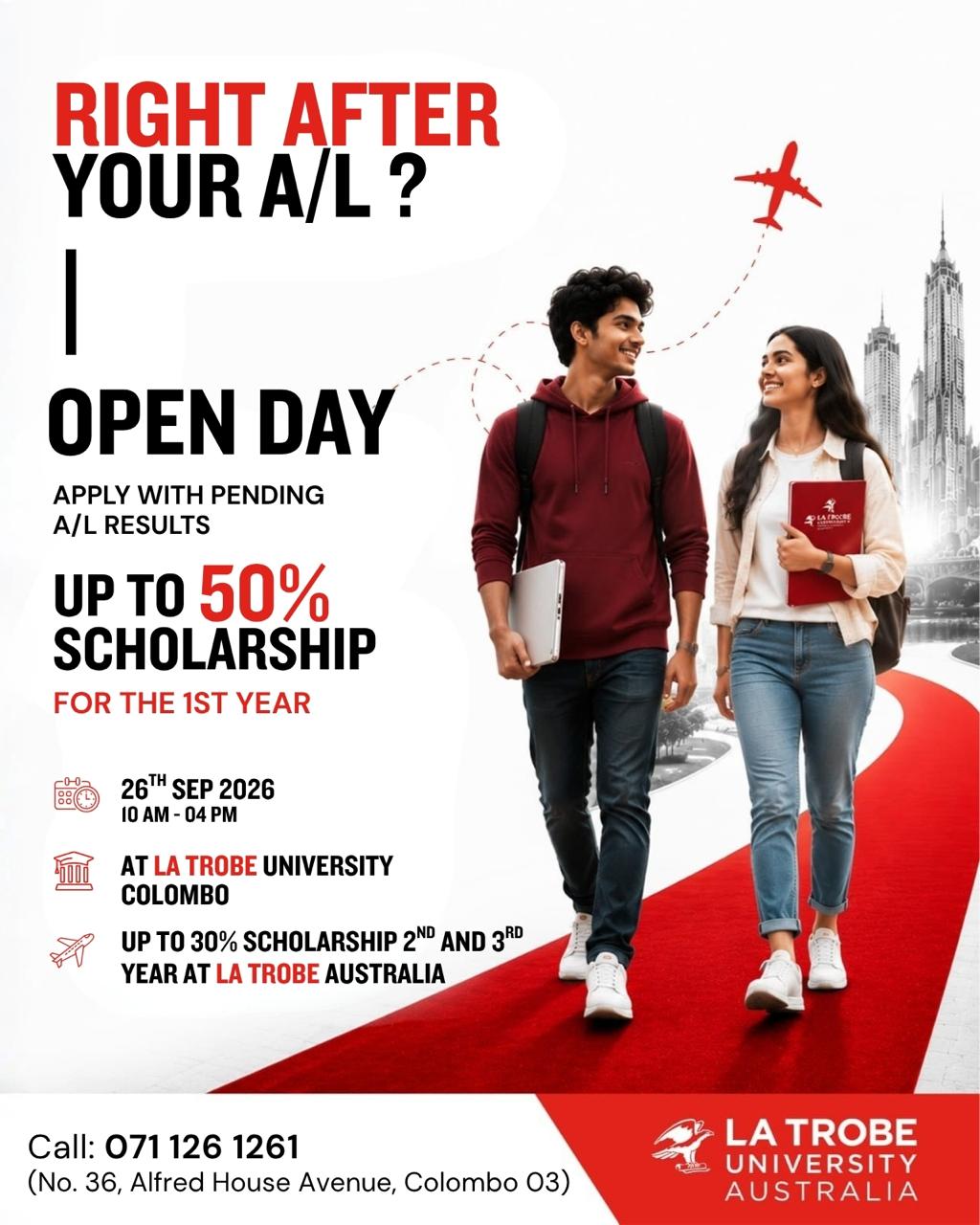 La Trobe University Colombo Scholarship